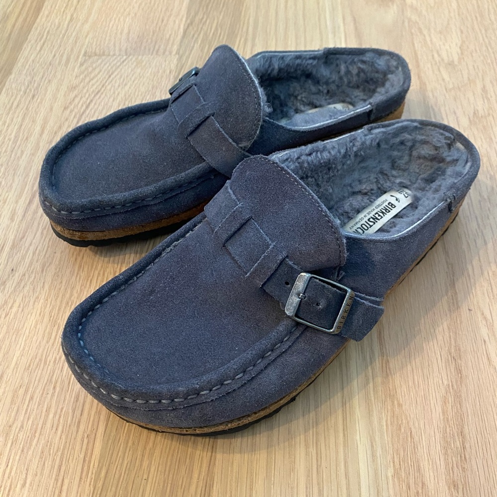 Womens Birkenstock Buckley Shearling